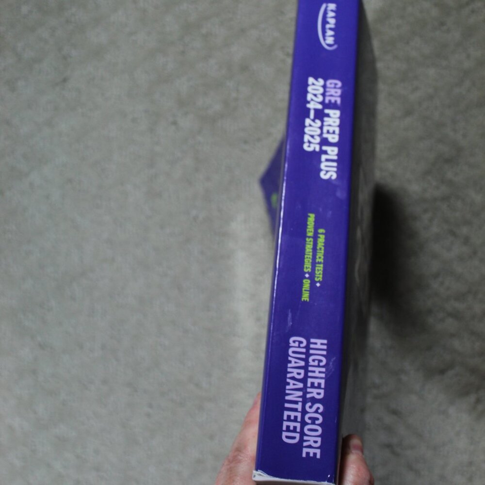 Kaplan Prep Plus GRE 2024 - 2025 - Picture 3 of 6